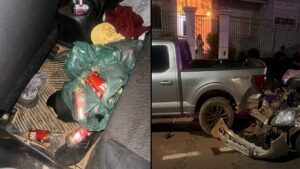Motorista Embriagado Causa Acidente, Destrói Caminhonete e É Preso com Arma e Drogas em Sorriso