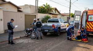 Homem é Preso Após Agredir Companheira com Copo de Vidro no Bairro Mário Raiter em Sorriso