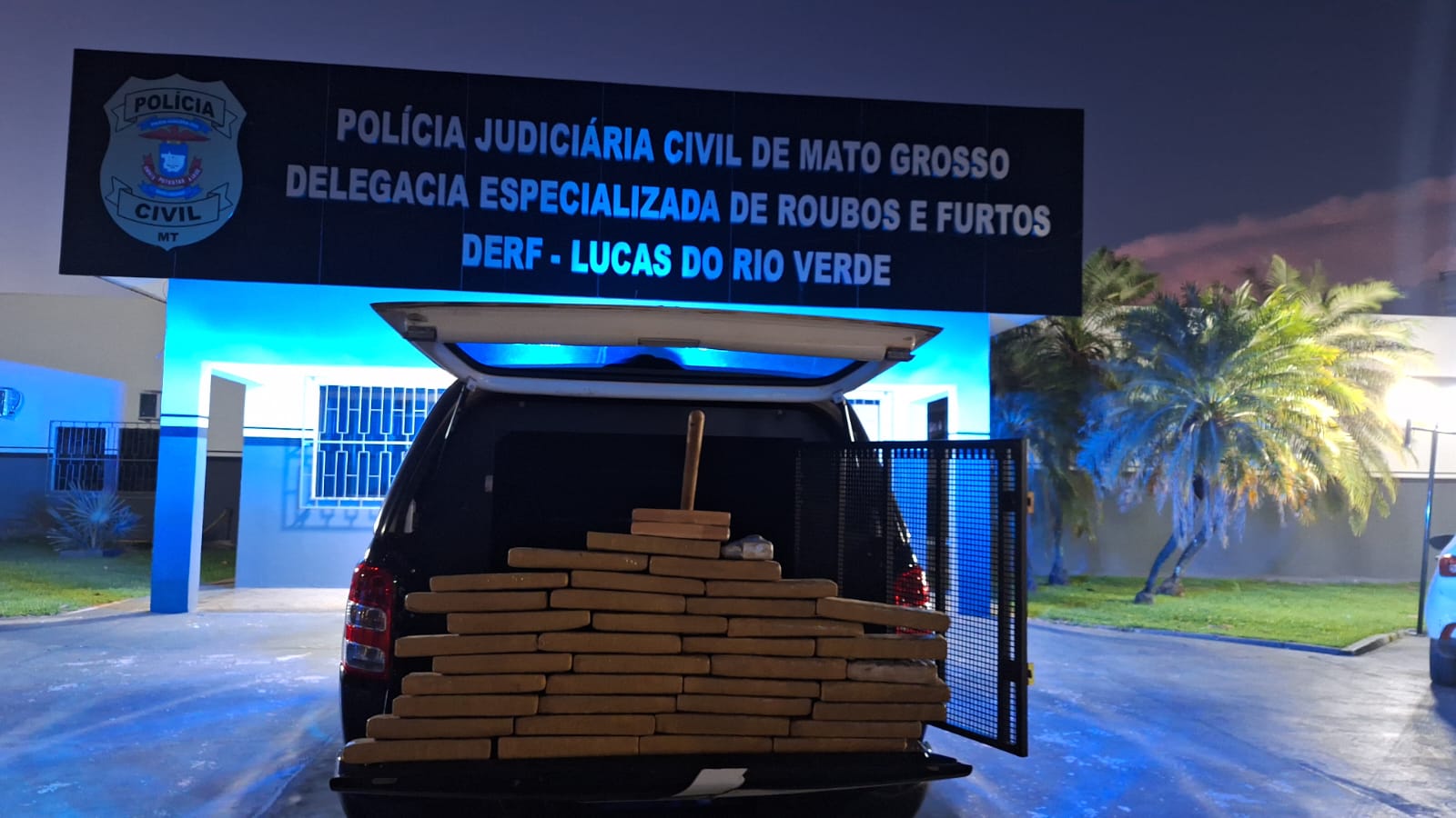 Polícia Civil Descobre “Depósito de Drogas” de Facção Criminosa Subterrâneo em Área de Mata em Lucas do Rio Verde